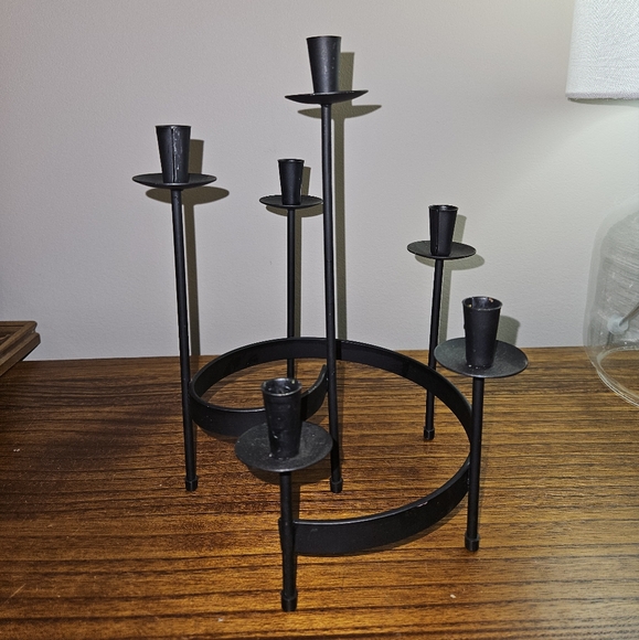 Bo Svensk Swedish 1960s Modernist Spiral Candelabra - Picture 1 of 6